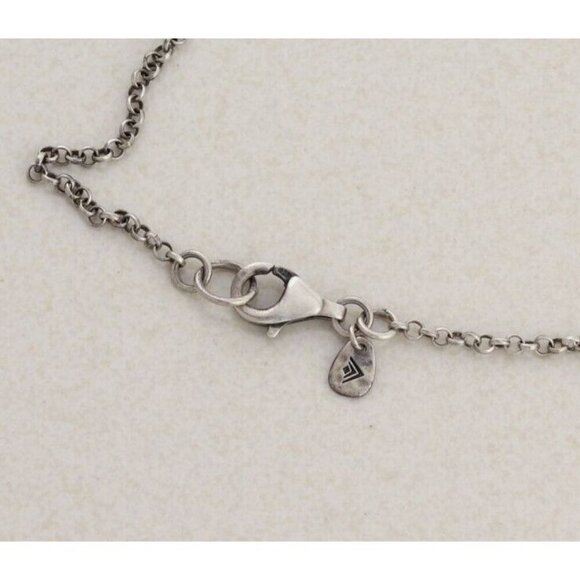 Sterling Silver Pearl & Disc Dangle Necklace Long 36" Silpada Pearl of a Girl - Picture 6 of 8